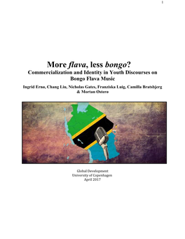 Flava, Less Bongo? Commercialization and Identity in Youth Discourses on Bongo Flava Music