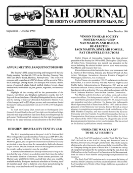 The Society of Automotive Historians, Inc