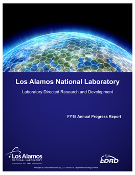 FY18 LDRD Annual Report (Pdf)