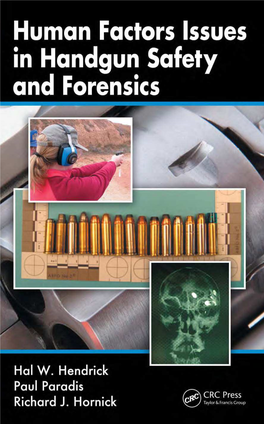 Human Factors Issues in Handgun Safety and Forensics