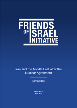 Iran and the Middle East After the Nuclear Agreement