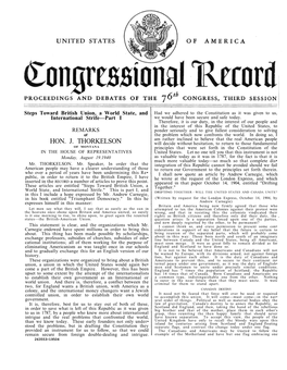 CONGRESSIONAL RECORD Whole Race in America