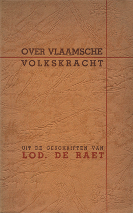 Over Vlaamsche Volkskracht Lod. De Raet