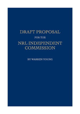 NRL Final Proposal