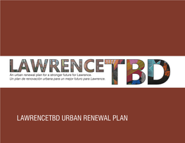 Lawrencetbd Urban Renewal Plan