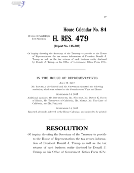 H. RES. 479 [Report No