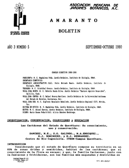 Boletin Año 3 Numero 5 Septiembre-Octubre 1990