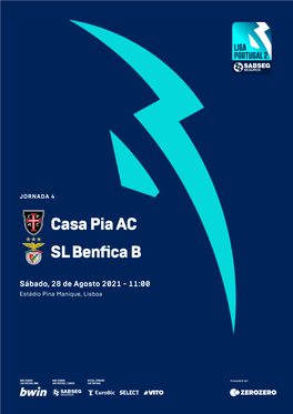 Casa Pia AC SL Benfica B