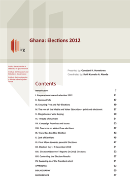 Ghana: Elections 2012