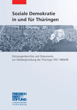 Soziale Demokratie in Und Für Thüringen