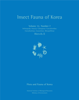 Insect Fauna of Korea