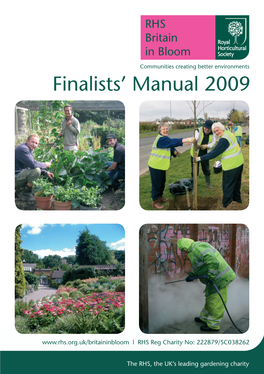 Finalists' Manual 2009