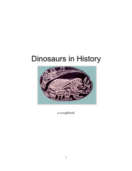 Dinosaurs in History