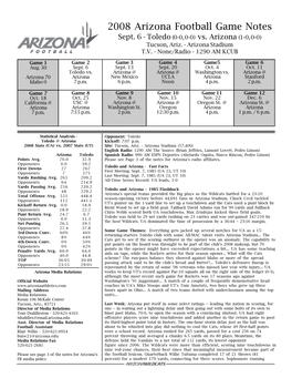 2008 Game Notes Toledo.P65