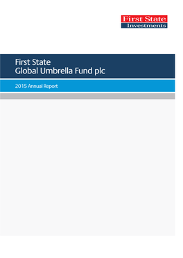 First State Global Umbrella Fund Plc