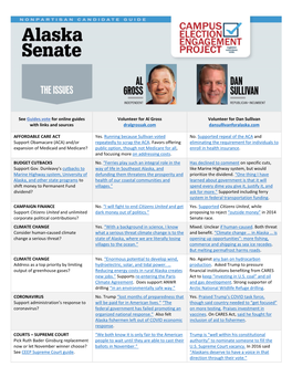Alaska Senate Guide