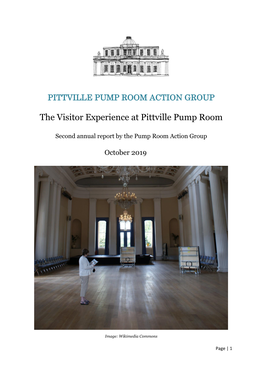Visitor Experience at Pittville Pump Room Second Report 2019