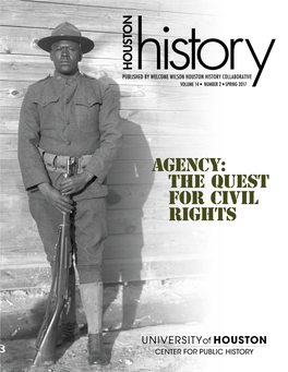 The Quest for Civil Rights LETTER from the EDITOR