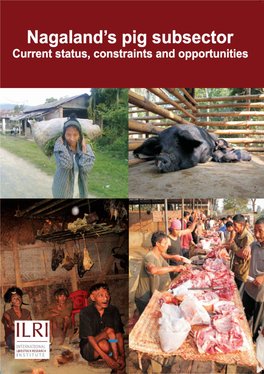 Nagaland's Pig Sub-Sector: Current Status, Constraints and Opportunities
