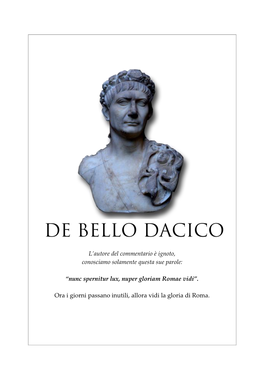 Scarica L'e-Book Del De Bello Dacico