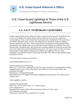 USN Lightships