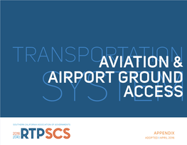 Aviation & Airport Ground Access
