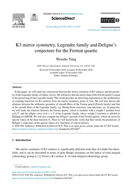 K3 Mirror Symmetry, Legendre Family and Deligne's Conjecture for The