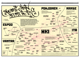 Kartoitimme Suomi-Räpin Nykytekijöitä Yhteis- Puukko-Allu Stark Kartta Otto Donner Otsikko Aleksi Vaittinen Työkuvioineen