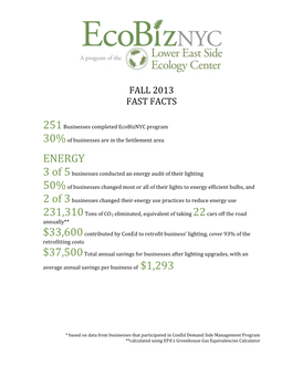 LESEC Proposal Addendum