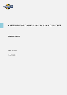 Assessment of C-Band Usage in Asian Countries