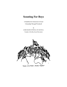 Scouting for Boys