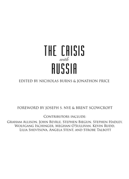 The Crisis Russia