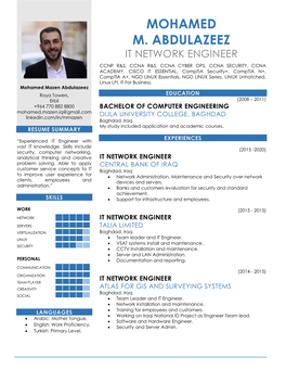 Mohamed M. Abdulazeez It Network Engineer