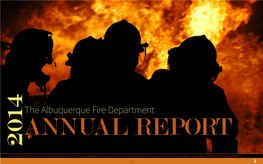 The Albuquerque Fire Department ANNUAL REPORT 2014