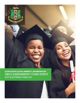 Hbcu Endowment Fund Event