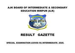 Result Gazette