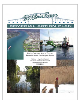 The St. Clair River Area of Concern Remedial Action Plan Progress Report