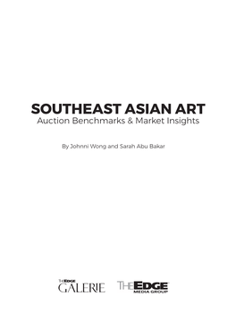 SOUTHEAST ASIAN ART Auction Benchmarks & Market Insights