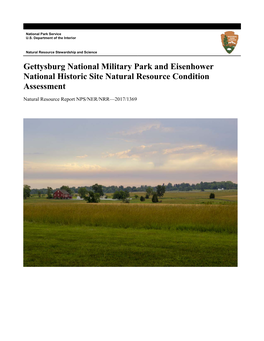 Natural Resource Condition Assessment, Gettysburg National Military Park and Eisenhower National Historic Site