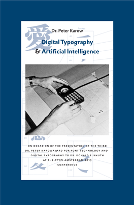 Digital Typography & Artificial Intelligence