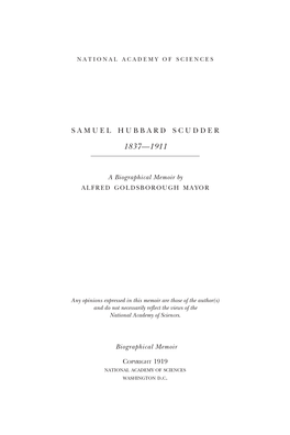 Samuel Hubbard Scudder