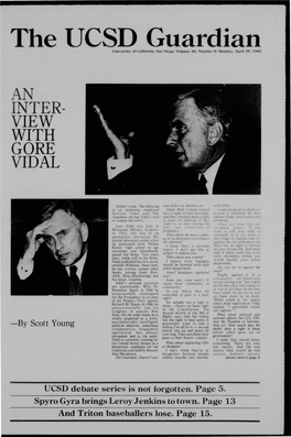 View with Gore Vidal