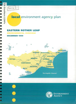 Local Environment Agency Plan (LEAP) for the Next Five Years