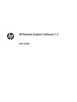 HP Remote Graphics Software 7.2 User Guide