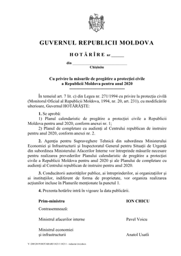 Guvernul Republicii Moldova