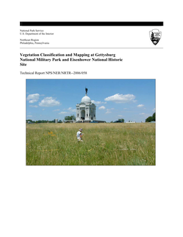 Vegetation Classification and Mapping at Gettysburg National Military Park and Eisenhower National Historic Site