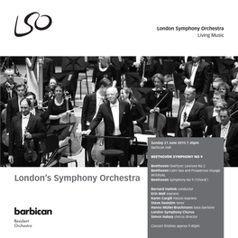 London's Symphony Orchestra