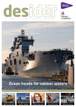 Ocean Heads for Calmer Waters