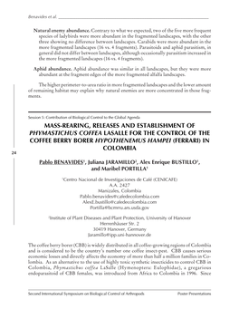 International Symposium on Biological Control of Arthropods 2005