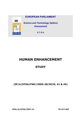 Human Enhancement